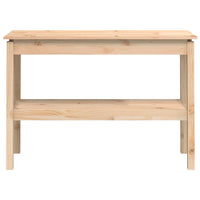 Tavolo Consolle 110x40x75 cm in Legno Massello di Pino 814299