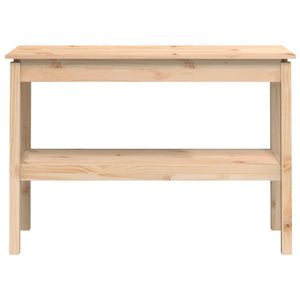 Tavolo Consolle 110x40x75 cm in Legno Massello di Pino 814299