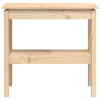 Tavolo Consolle 80x40x75 cm in Legno Massello di Pino cod mxl 23286