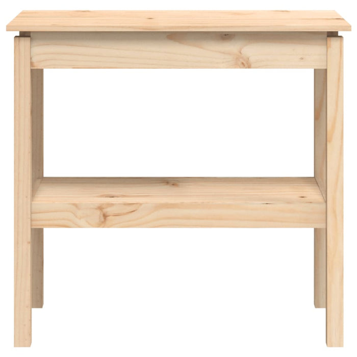Tavolo Consolle 80x40x75 cm in Legno Massello di Pino cod mxl 23286
