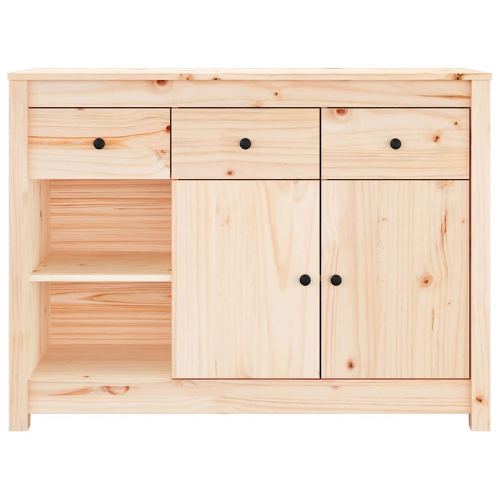 Credenza 100x35x74 cm in Legno Massello di Pino 814554