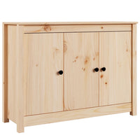 Credenza-Buffet-Armadio da cucina 100x35x74 cm in Legno Massello di Pino 438789