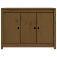 Credenza ambra 100x35x74 cm in Legno Massello di Pino 814562