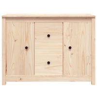 Credenza-Buffet-Armadio da cucina 100x35x74 cm in Legno Massello di Pino