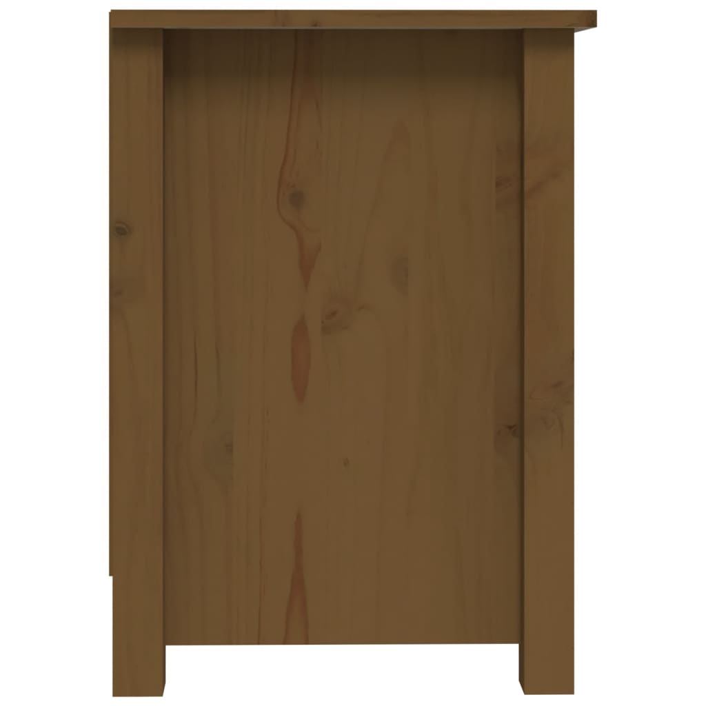 Mobile Porta TV-Mobile per TV-Credenza TV Ambra 103x36,5x52 cm in Legno Massello di Pino 917190