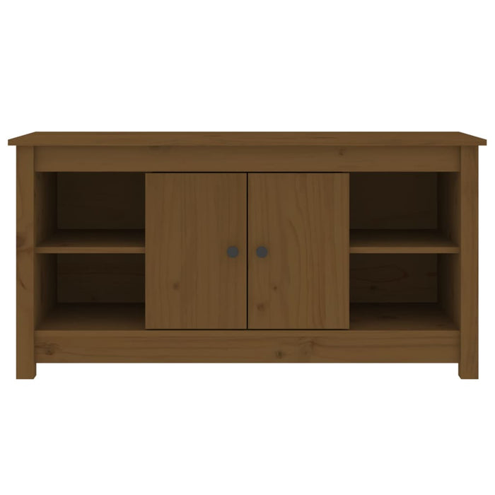 Mobile Porta TV Ambra 103x36,5x52 cm in Legno Massello di Pino 814577