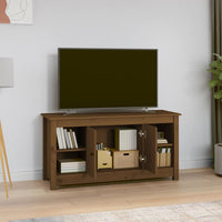 Mobile Porta TV Ambra 103x36,5x52 cm in Legno Massello di Pino 814577