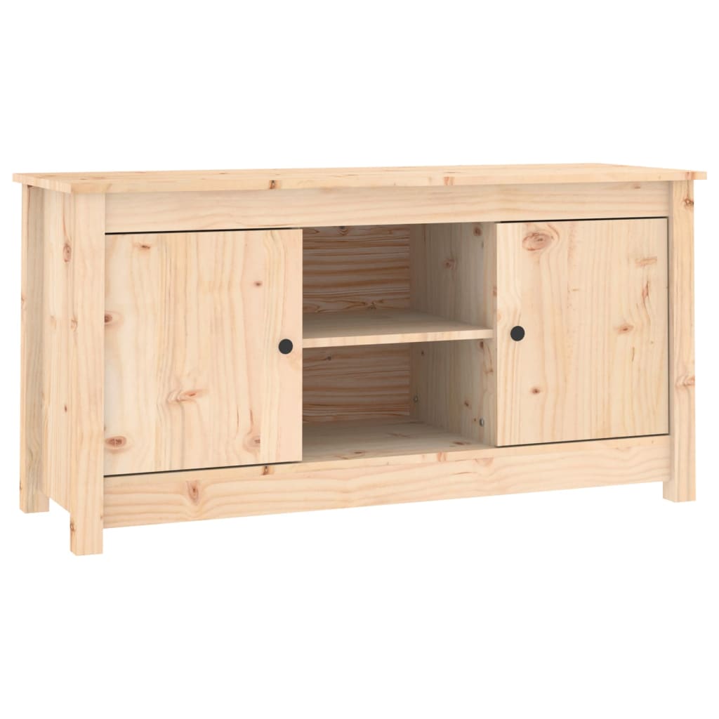 Mobile Porta TV 103x36,5x52 cm in Legno Massello di Pino cod mxl 27295