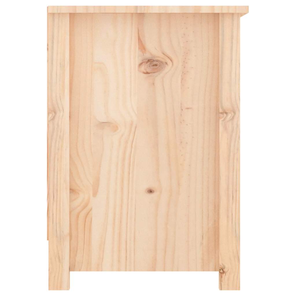 Mobile Porta TV-Mobile per TV-Credenza TV 103x36,5x52 cm in Legno Massello di Pino 584482