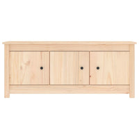 Scarpiera 110x38x45,5 cm in Legno Massello di Pino cod mxl 40007