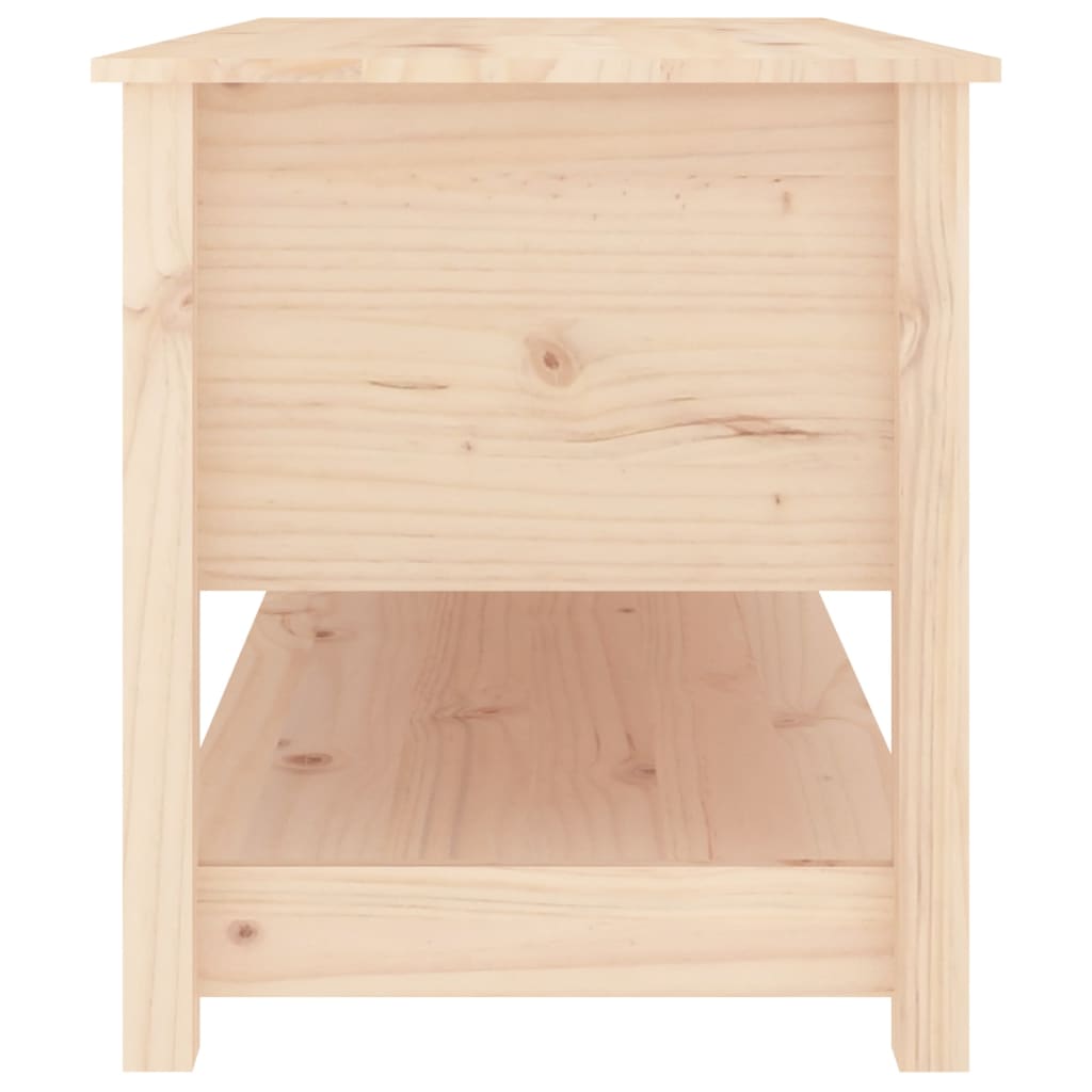 Tavolino da Salotto 102x49x55 cm in Legno Massello di Pino cod mxl 19070