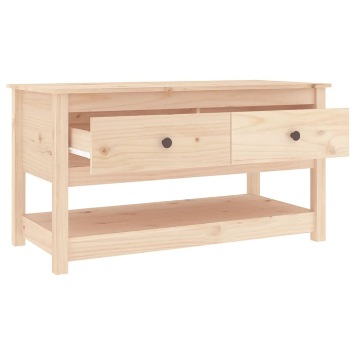 Tavolino da Salotto 102x49x55 cm in Legno Massello di Pino cod mxl 19070