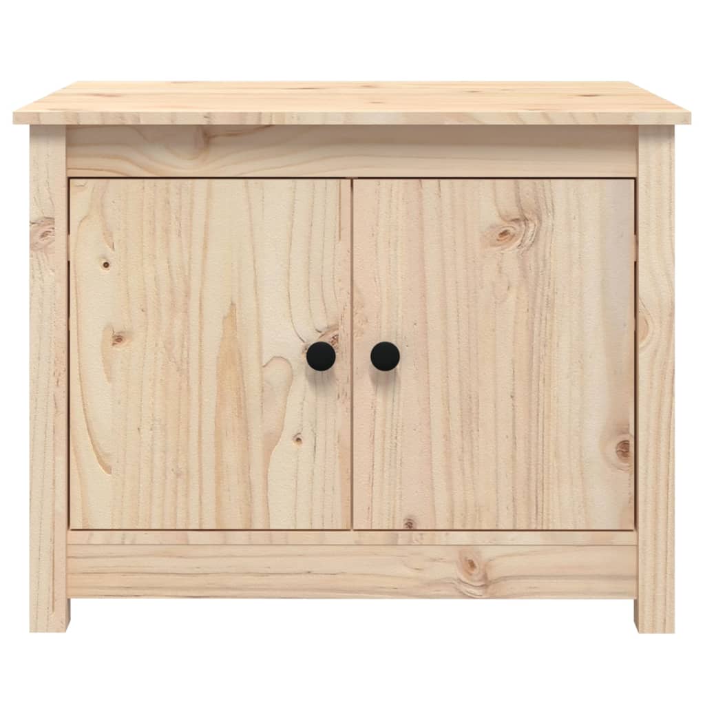 Tavolino da Salotto 71x49x55 cm in Legno Massello di Pino 820926