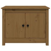 Tavolino da Salotto ambra 71x49x55 cm in Legno Massello di Pino 820929