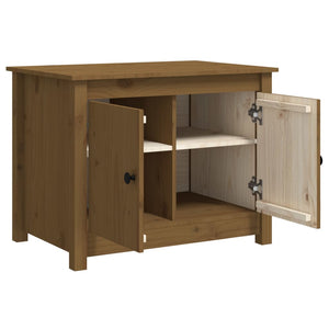 Tavolino da Salotto ambra 71x49x55 cm in Legno Massello di Pino 820929