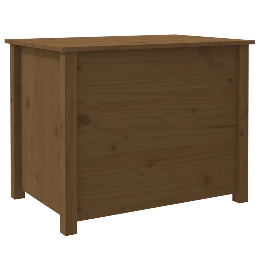 Tavolino da Salotto Miele 71x49x55 cm in Legno Massello di Pino