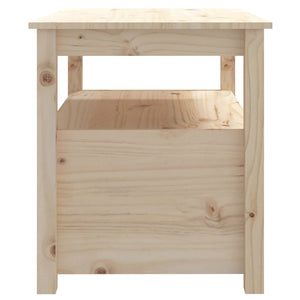Tavolino da Salotto 71x49x55 cm in Legno Massello di Pino cod mxl 27776