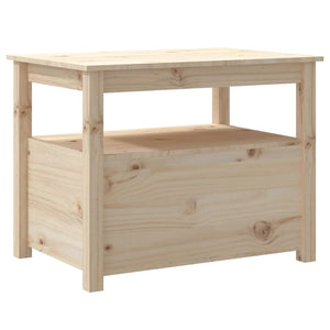 Tavolino da Salotto 71x49x55 cm in Legno Massello di Pino 820936