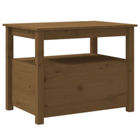 Tavolino da Salotto Miele 71x49x55 cm in Legno Massello di Pino cod mxl 26062