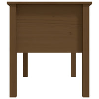Tavolino da Salotto ambra 102x49x55cm in Legno Massello di Pino 820944