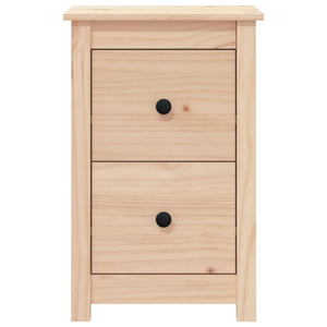 Comodini 2 pz 40x35x61,5 cm in Legno Massello di Pino 820947