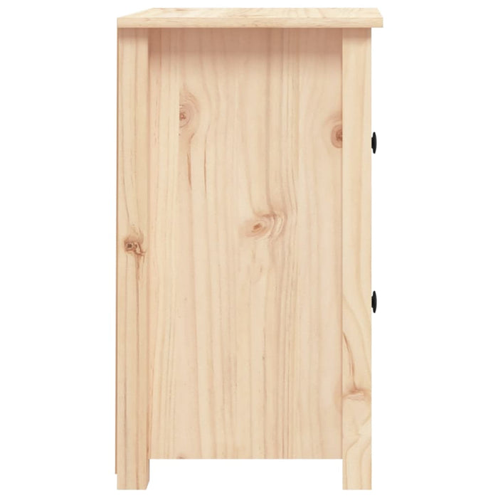 Comodini 2 pz 40x35x61,5 cm in Legno Massello di Pino 820947