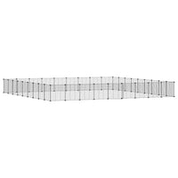 Gabbia per Animali 36 Pannelli con Porta Nera 35x35 cm Acciaio cod mxl 54347