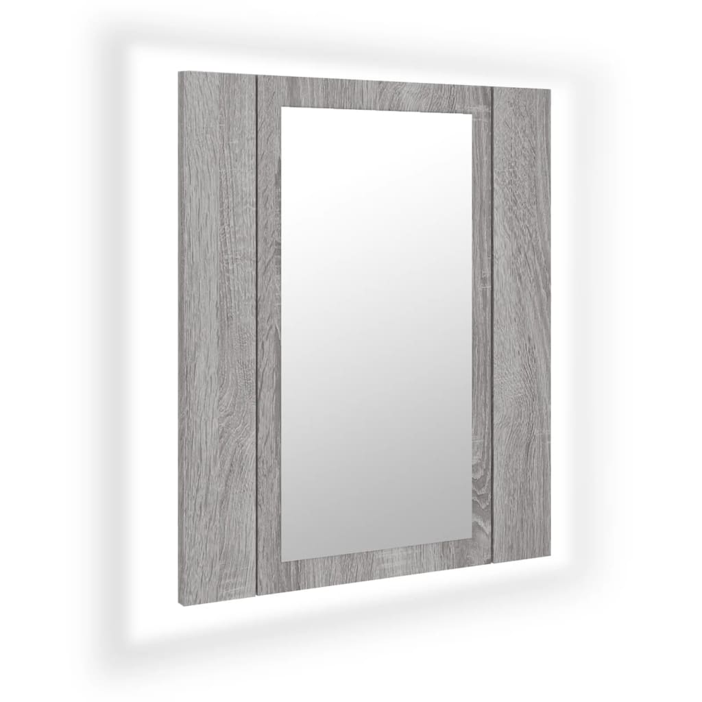 Mobile da Bagno Grigio Sonoma 40x12x45cm in Legno Multistratocod mxl 98435