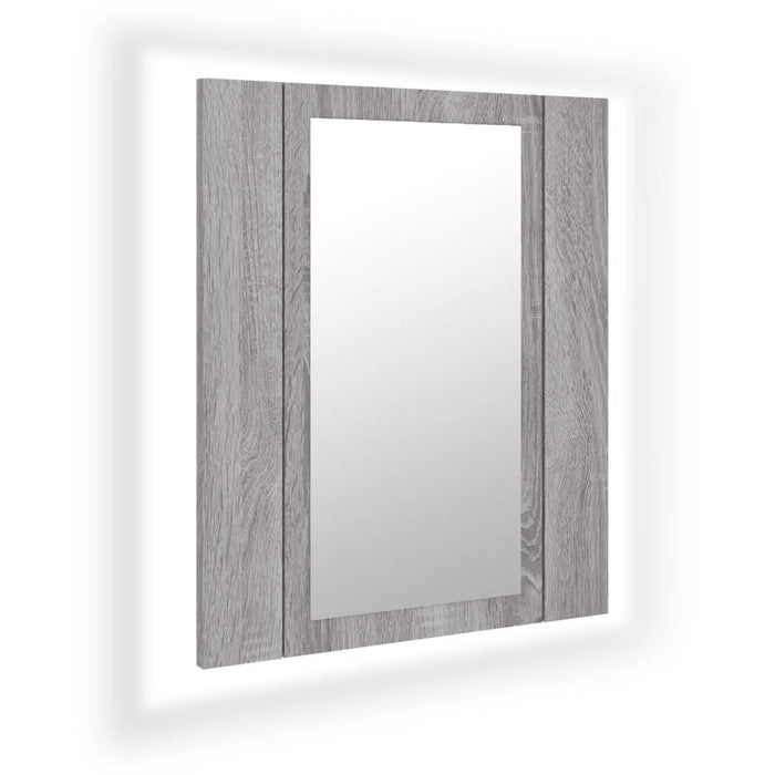 Mobile da Bagno Grigio Sonoma 40x12x45cm in Legno Multistratocod mxl 98435