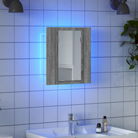 Mobile da Bagno Grigio Sonoma 40x12x45cm in Legno Multistrato 822834