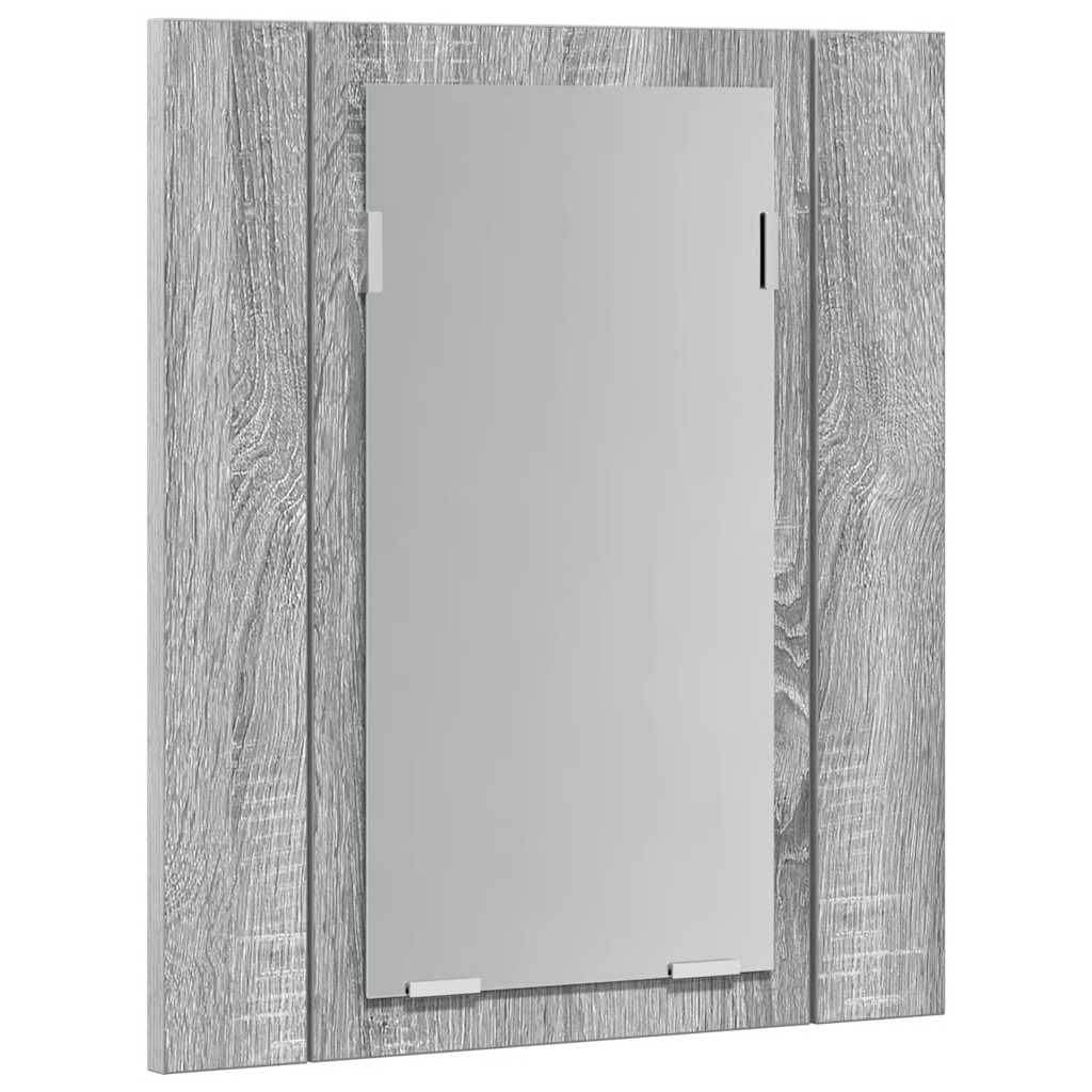 Mobile da Bagno Grigio Sonoma 40x12x45cm in Legno Multistrato 822834