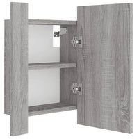 Mobile da Bagno Grigio Sonoma 40x12x45cm in Legno Multistrato 822834