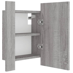 Mobile da Bagno Grigio Sonoma 40x12x45cm in Legno Multistrato 822834