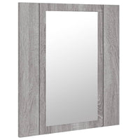 Mobile da Bagno Grigio Sonoma 40x12x45cm in Legno Multistrato 822834