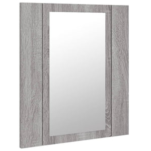 Mobile da Bagno Grigio Sonoma 40x12x45cm in Legno Multistrato 822834
