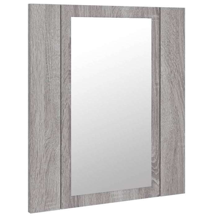 Mobile da Bagno Grigio Sonoma 40x12x45cm in Legno Multistrato 822834