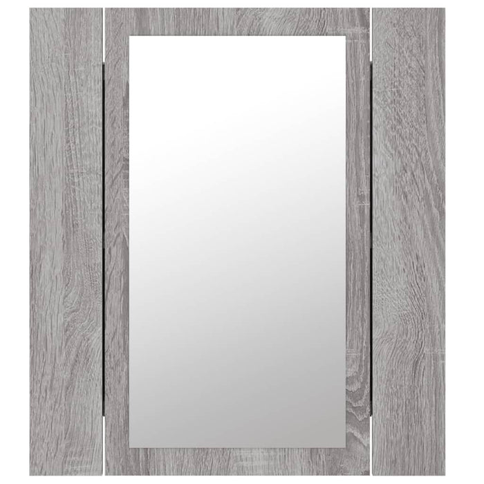 Mobile da Bagno Grigio Sonoma 40x12x45cm in Legno Multistrato 822834