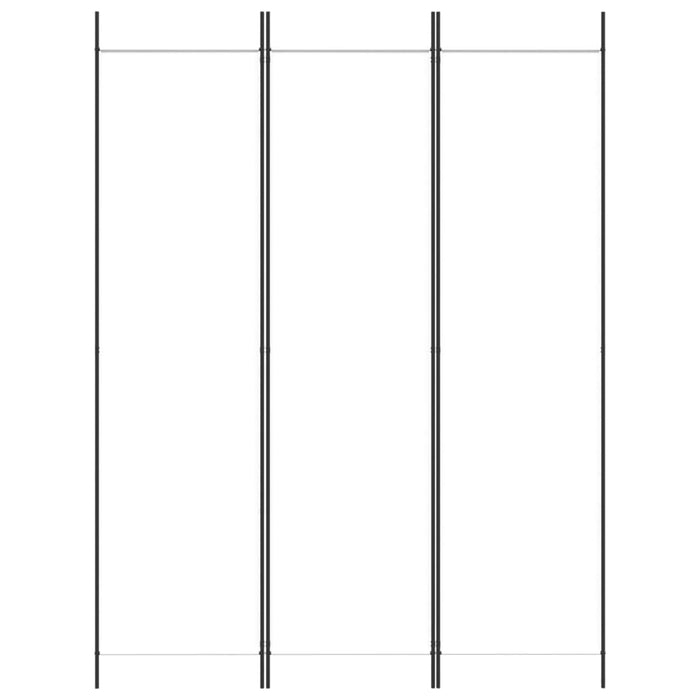 Divisorio a 3 Pannelli bianco 150x200 cm in Tessutocod mxl 97077