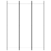 Divisorio a 3 Pannelli-Set di 3 pannelli Paravento bianco 150x200 cm in Tessuto