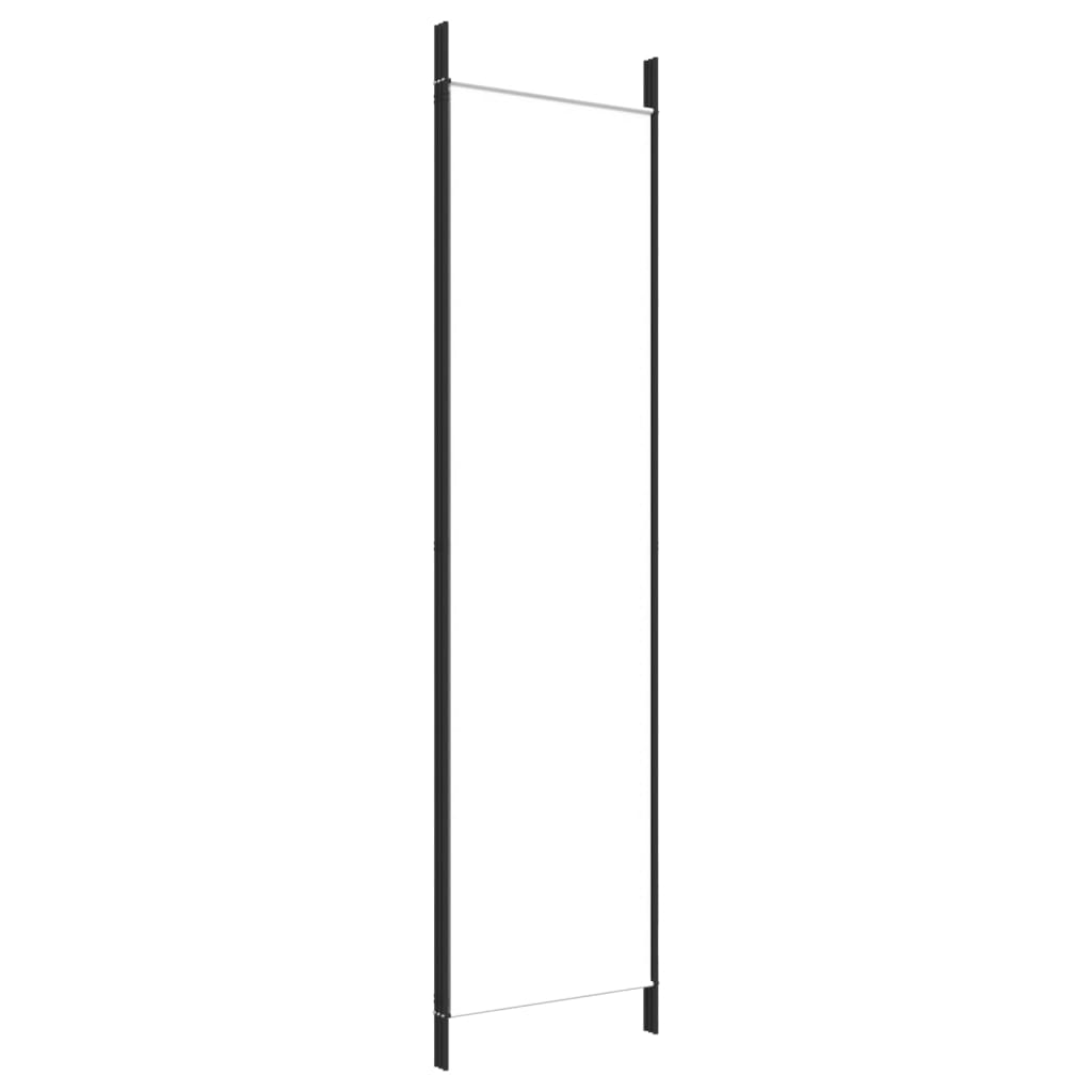 Divisorio a 3 Pannelli-Set di 3 pannelli Paravento bianco 150x200 cm in Tessuto