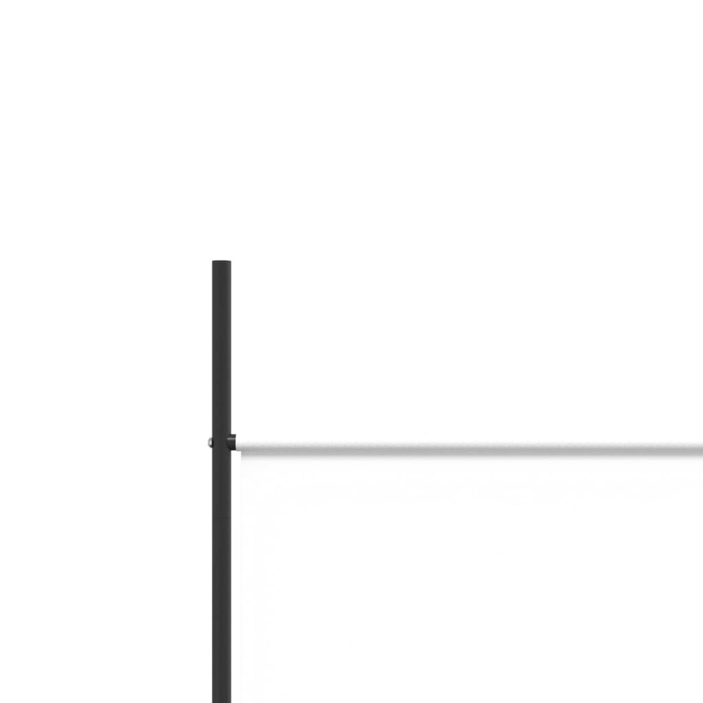 Divisorio a 5 Pannelli Bianco 250x200 cm Tessuto 350186