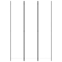 Divisorio a 3 Pannelli-Set di 3 pannelli Paravento bianco 150x220 cm in Tessuto