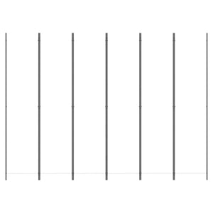 Divisorio a 4 Pannelli Bianco 300x220 cm Tessuto 350206