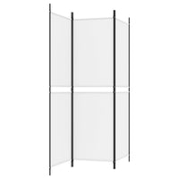 Divisorio a 3 Pannelli bianco 150x180 cm in Tessuto 350210