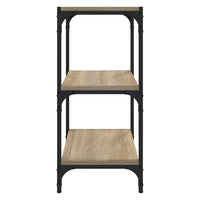 Libreria Rovere Sonoma 40x33x70,5cm Legno Multistrato e Acciaio cod mxl 16331