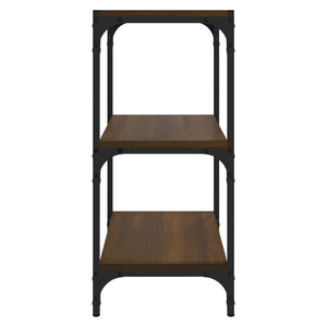 Libreria Rovere Marrone 40x33x70,5 cm Legno Multistrato Acciaio 819311