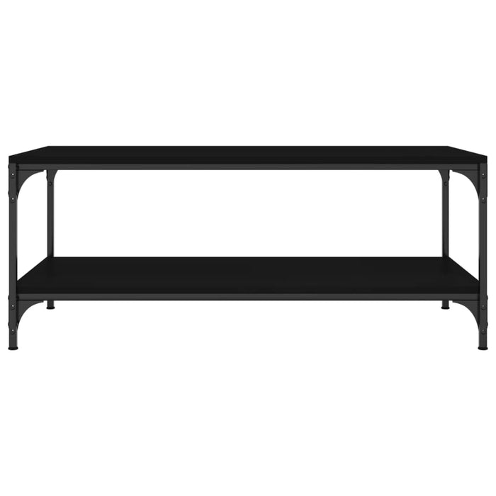 Tavolino da Salotto Nero 80x50x40 cm in Legno Multistrato cod mxl 24161