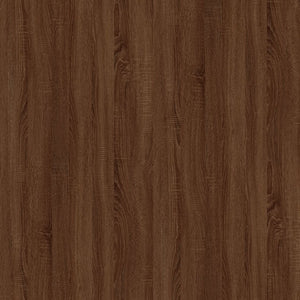Tavolini 2pz Nerorovere marrone 40x40x35cm in Legno Multistrato 819411