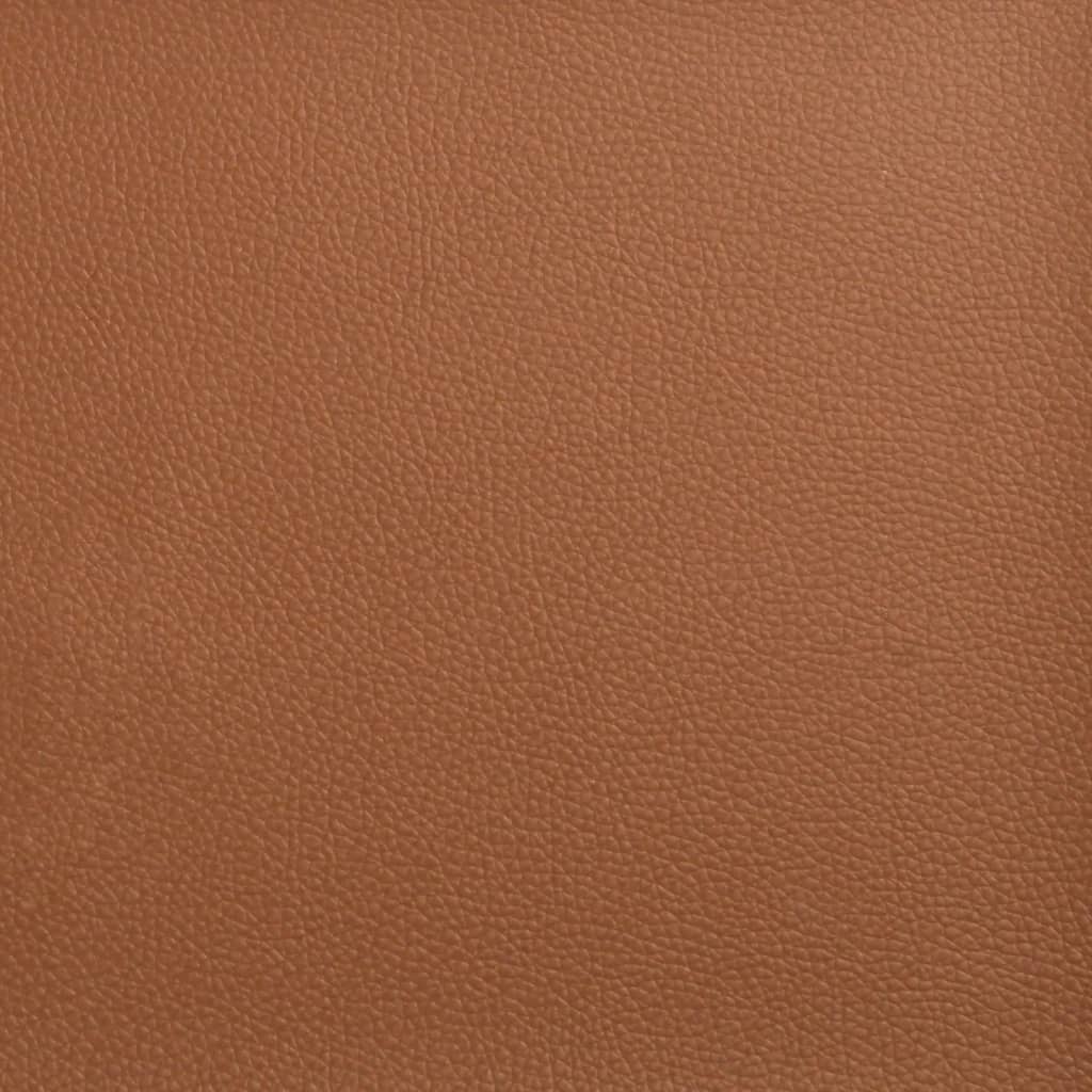 Poltrona da Ufficio Reclinabile Marrone in Similpelle 349640