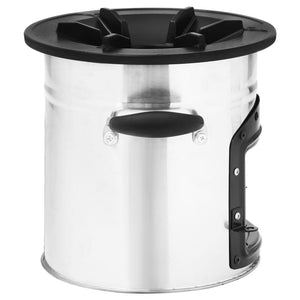 Stufa a Legna da Campeggio Argento 45,5x33x25,5 cm Acciaio Inox cod mxl 69877